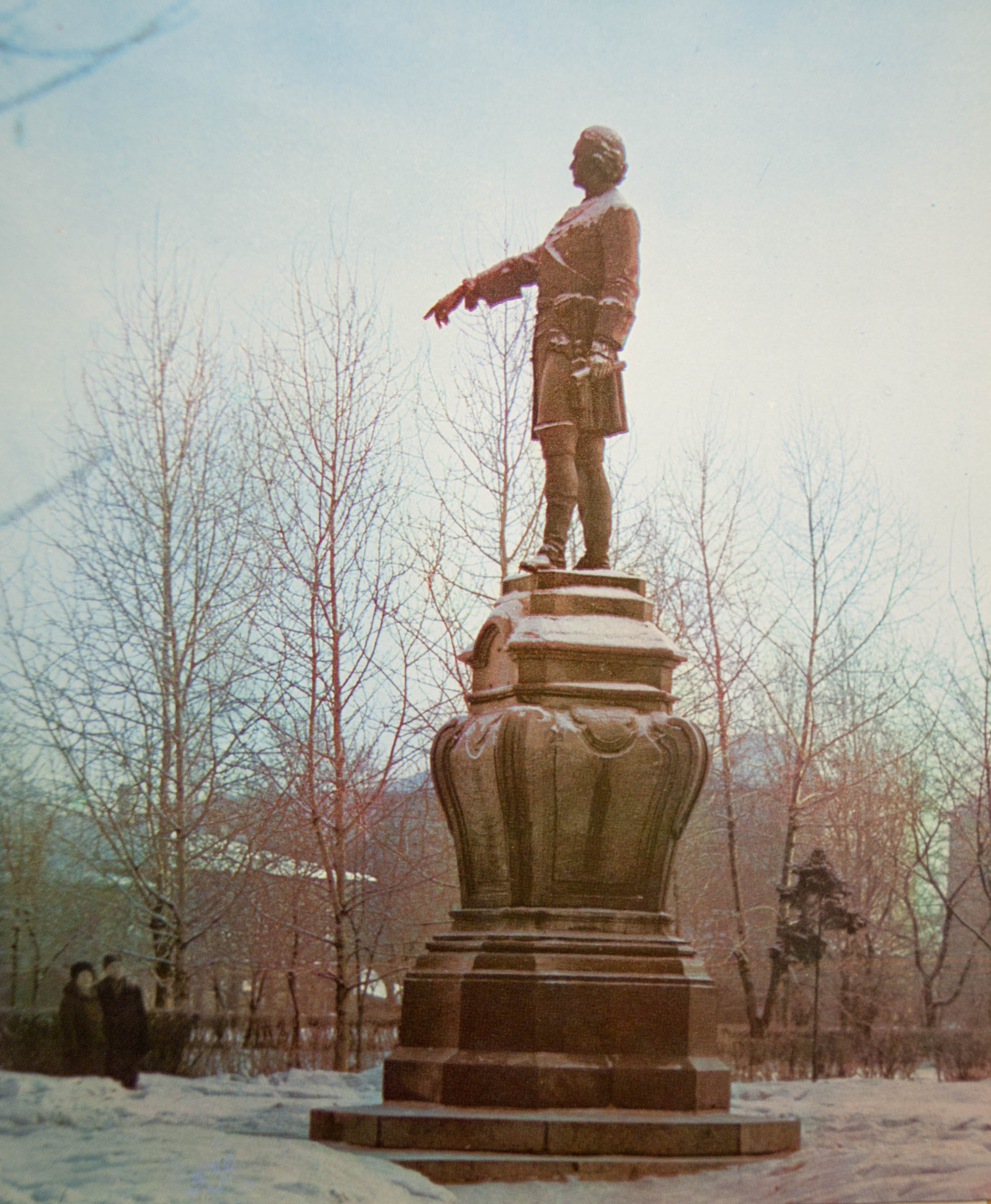 Памятник Петру 1 в петрозаводске история